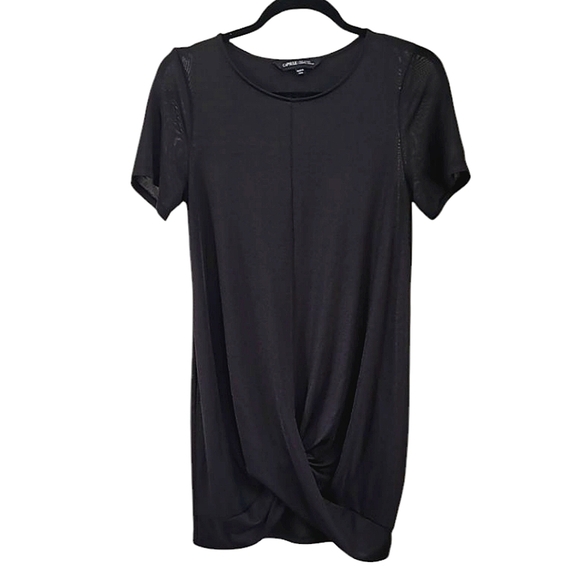 [Capsule] Black Relaxed Short Sleeve Knot Tunic Size Large - Picture 4 of 7